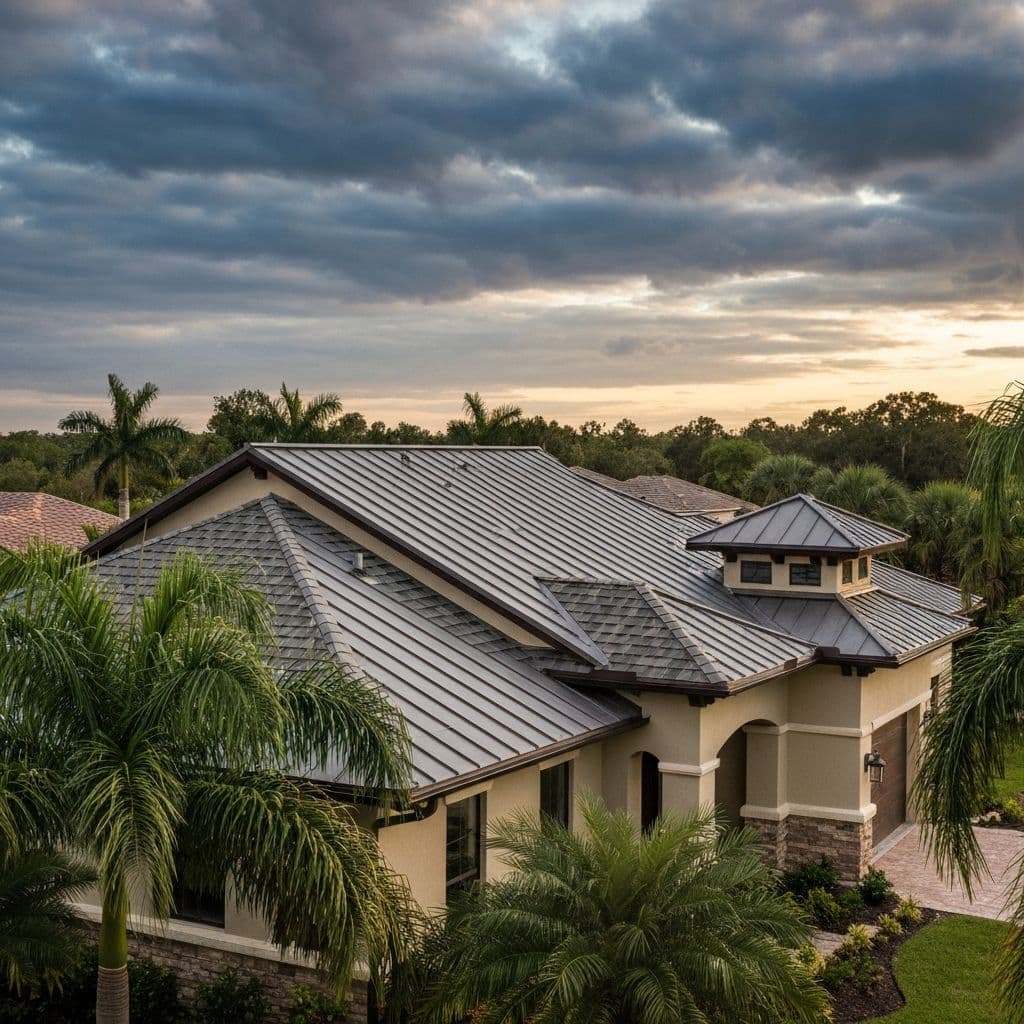 Premium roofing on Orlando home